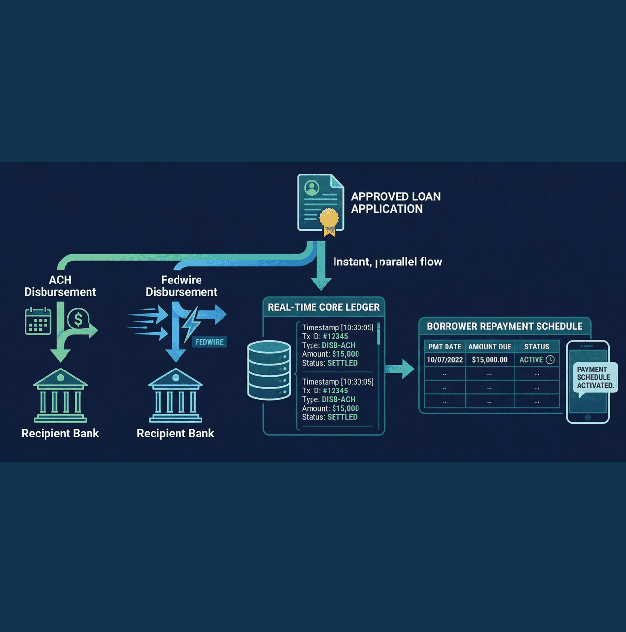 Metagens ACH and Fedwire Disbursements